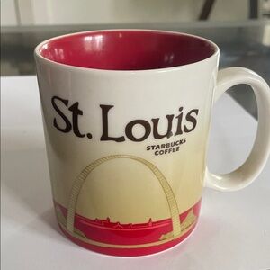 Starbucks St. Louis Mug - Red and Cream - Global Icon Series